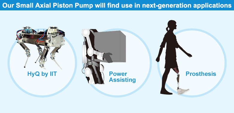 Our Small Axial Piston Pump will find use in next-generation applications